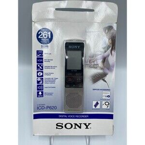 SONY ICD-P620 Handheld USB Digital Voice Recorder, Sony Digital Voice Recorder